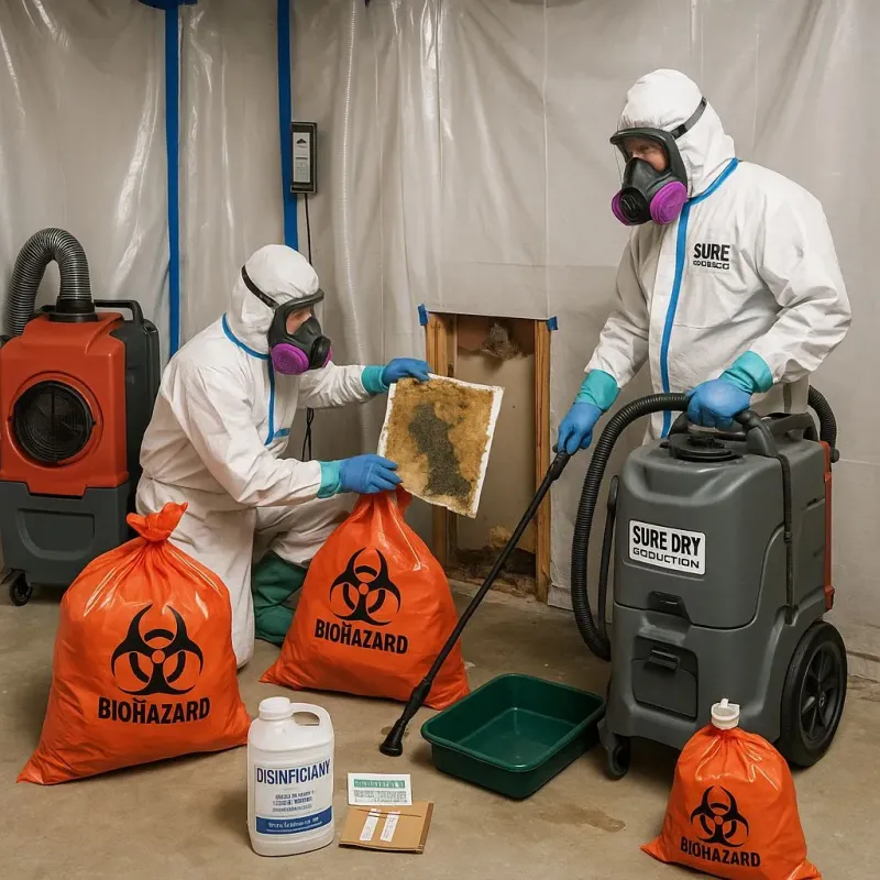 Contaminated Water Handling Protocols process in Williams County, ND